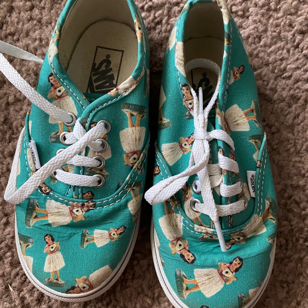 Hula girl vans